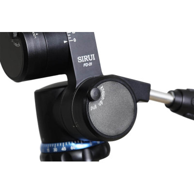 Sirui Four Way Head FD-01, Cap trepied cu ajustare pe patru axe, Manere Pliabile, Placuta Quick Release Arca-Swiss, Sarcina 10kg