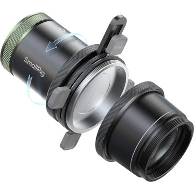 continut pachet husa sabloane inel focus si lamele taiere lumina smallrig sp air