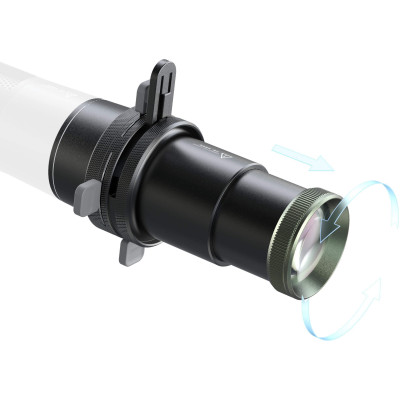 SmallRig 6376 SP Air Spotlight Proiector pentru RF 10C/20C, Amplificare 4x, 36 Grade, Focus 0.25m-Infinit, 10 Gobo-uri