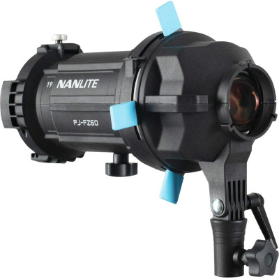 Avatar-Shop|Kit Lampa Nanlite Forza 60CR RGBLAC cu Proiector PJ-FMM, Lentile 19/36 Grade, DMX CRMX Wireless, 4 Sabloane Gobo|Nanlite