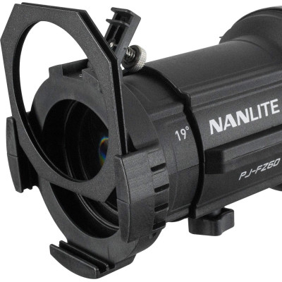 Avatar-Shop|Kit Lampa Nanlite Forza 60CR RGBLAC cu Proiector PJ-FMM, Lentile 19/36 Grade, DMX CRMX Wireless, 4 Sabloane Gobo|Nanlite