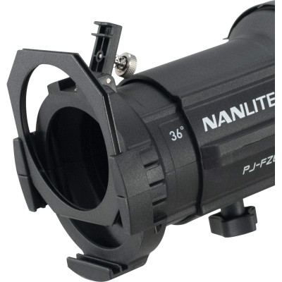 Avatar-Shop|Kit Lampa Nanlite Forza 60CR RGBLAC cu Proiector PJ-FMM, Lentile 19/36 Grade, DMX CRMX Wireless, 4 Sabloane Gobo|Nanlite