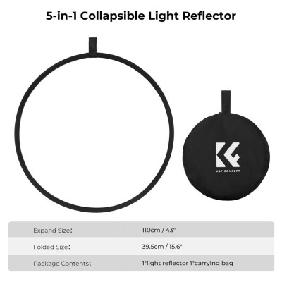 Avatar Shop|K&F 110cm blenda roturnda 5 in 1|K&F Concept