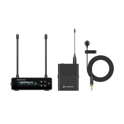 Avatar-Shop|Sennheiser EW-DP ME4 R4-9 Sistem Wireless UHF Digital, Lavaliera Cardioid ME4, Bluetooth, OLED, Latenta 1.9ms, Banda 56MHz|Sennheiser