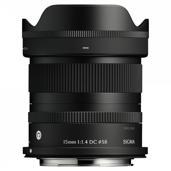 Sigma 15mm F1.4 DC Contemporary, Obiectiv Foto mirrorless, Format APS-C, Montura Canon RF