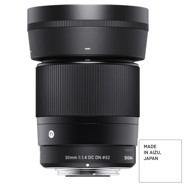 Sigma 30mm F1.4 DC DN Contemporary Obiectiv Foto, Montura Sony E, Format APS-C, Mirrorless, Diafragma F1.4