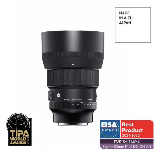 Sigma 85mm F1.4 DG DN Art Obiectiv Foto, Montura Sony E, Format Full Frame Mirrorless, Diafragma F1.4, Motor AF Stepping
