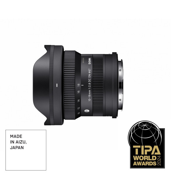 Sigma 10-18mm F2.8 DC DN Contemporary Obiectiv Foto, Montura Sony E, Format APS-C, Diafragma Constanta F2.8, Motor AF Stepping