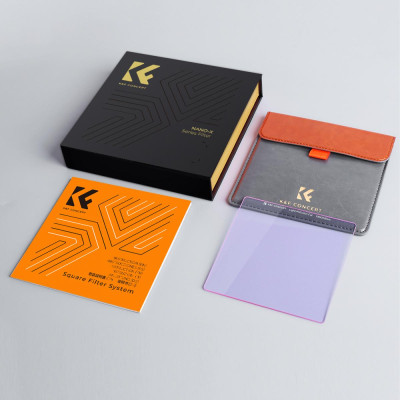 Avatar Shop|K&F Concept Filtru Patrat Natural Night 100x100mm, Grosime 2mm, Sticla Optica Japoneza, Rezistent la Apa, Anti-Zgariere|K&F Concept