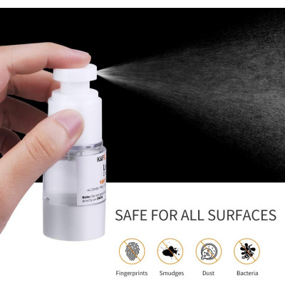 Avatar Shop|K&F Set Curatare 23 in 1, Pentru Camere Foto si Video, Creion Curatare, Blower Aer, Lichid Curatare 15ml, Manusi Antistatice,|K&F Concept