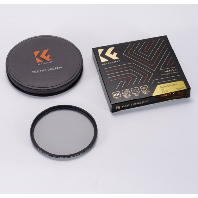 Avatar Shop|K&F 40.5mm Filtru Nano-X Black Mist 1/4, HD, Rezistent la Apa, Anti-Zgariere, Acoperire 28 Straturi|K&F Concept