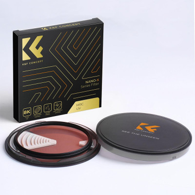Avatar Shop|K&F 46mm XU06 Nano-X B270 MCUV Filtru, Sticla Optica Japoneza HD, 28 Straturi Multi-Coating, Transmisie 99.6%|K&F Concept