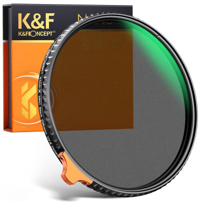 Avatar Shop|K&F Nano X Series Filtru Foto 2 in 1, Black Mist 1/4, ND Variabil ND2-ND32, 1-5 Stop, 52mm, 28 Straturi Multi-Coating|K&F Concept