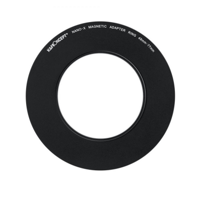 Avatar Shop|K&F Inel Adaptor Filtru Magnetic 49-77mm, Negru Mat, Aliaj de Aluminiu, Grosime Cadru 2.16mm|K&F Concept
