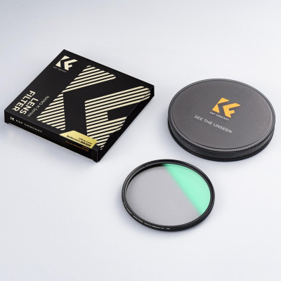 Avatar Shop|K&F Concept NANO-X Filtru de Polarizare CPL 55mm, Reflectivitate 0.1%, Grosime 5.3mm, Acoperire 28 Straturi, Sticla Optica AGC|K&F Concept