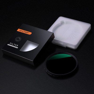 Avatar Shop|K&F Concept MV36 Filtru ND Variabil 58mm, ND8~ND2000, 3-11 Stop-uri, Sticla Optica AGC, Rezistent la Apa, Rama Aluminiu 7.5mm|K&F Concept