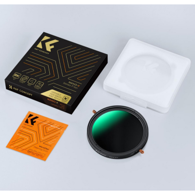 Avatar Shop|K&F 67mm Filtru Nano-X CPL + ND Variabil, ND2-ND32, Sticla Optica Profesionala, Rezistent la Apa, Anti-Zgariere|K&F Concept