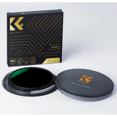 Avatar Shop|K&F Nano-X ND8 Filtru Foto, Densitate Neutra 3 Stop, Diametru 67mm, Sticla Optica AGC, Rama Aluminiu|K&F Concept