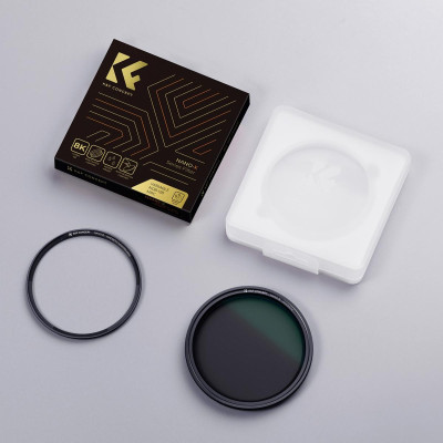 Avatar Shop|K&F 72mm Filtru ND Variabil NANO-X Magnetic ND8-128, Instalare 1 Secunda, 28 Straturi Nano, Fara Efect X|K&F Concept