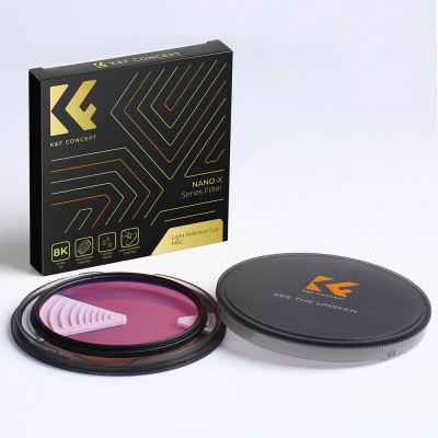 Avatar Shop|K&F Concept XK44 Filtru Natural Night 77mm, HD, Rezistent la Apa, Anti-Zgariere, Acoperire Verde|K&F Concept