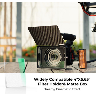 Avatar Shop|K&F Filtru Black Mist 1/8, 4x5.65 Inch, Sticla AGC Japoneza, Nano-Coating 28 Straturi, Compatibil Tilta si SmallRig|K&F Concept