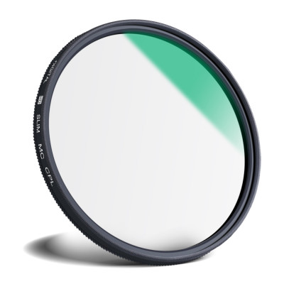 Avatar Shop|K&F Concept Filtru CPL 52mm, Profil Ultra Subtire, Rama Magnaliu 5.45mm, Tratament Verde Multi-Strat, Reduce Reflexii|K&F Concept