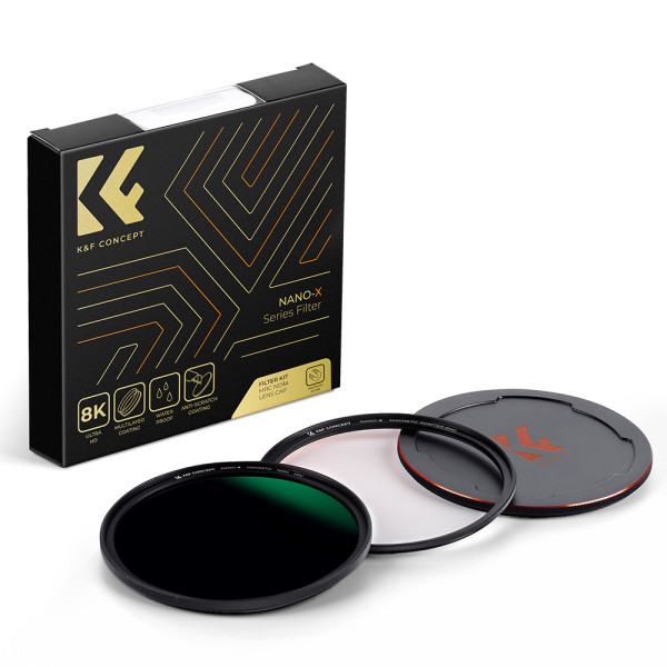 K&F Concept NANO-X Filtru ND64 Magnetic, 67mm, 16 Straturi Nano-Coating, Anti-reflexie, Rezistent la Apa si Zgarieturi