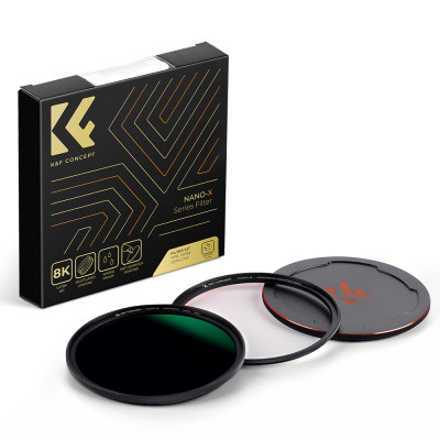 Avatar-Shop|K&F Concept 72mm Filtru ND64 Magnetic, Densitate Neutra, Seria NANO-X, Rezistent la Apa si Zgarieturi, Anti-reflexie|K&F Concept