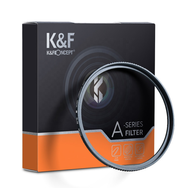 K&F Concept Filtru UV MC-UV 77mm, Slim, Green Multi-Coated, Optica Germana