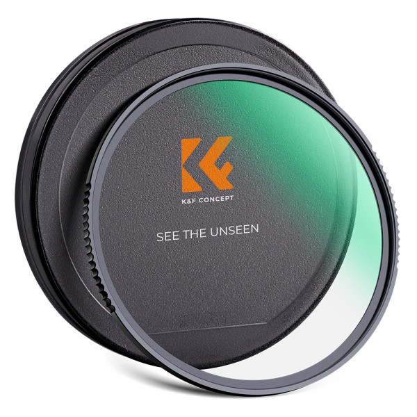 K&F Concept Filtru UV 82mm, HD MCUV, 28 Straturi Nano-Coating, Sticla Securizata, Rama Ultra-Subtire 3.3mm