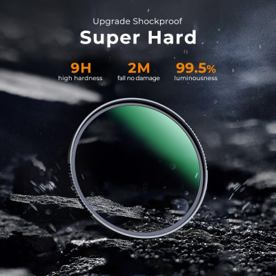 Avatar Shop|K&F Concept Filtru UV 82mm, HD MCUV, 28 Straturi Nano-Coating, Sticla Securizata, Rama Ultra-Subtire 3.3mm|K&F Concept