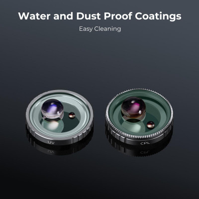 Avatar Shop|K&F Concept Filtru CPL pentru Insta360 GO 3, Sticla Optica AGC, 28 Straturi Anti-Reflexie, Rezistent la Apa si Zgarieturi|K&F Concept