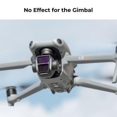Avatar Shop|K&F Concept Set Filtre ND8, ND16, ND32, ND64 pentru DJI Air 3, Sticla Optica HD, Cadru Aluminiu, 4 Bucati|K&F Concept