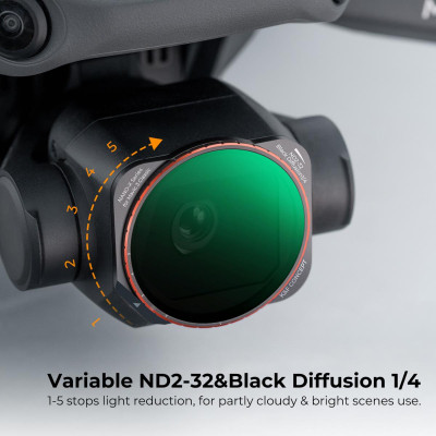 Avatar Shop|K&F DJI Mavic 3 Classic Kit Filtre 3 Bucati, CPL+ND8+ND16, Sticla Optica AGC, Acoperire Nano 28 Straturi|K&F Concept
