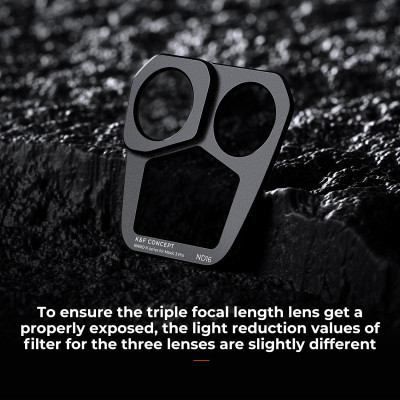 Avatar Shop|K&F Concept Kit Filtre ND pentru DJI Mavic 3 Pro, Set 4 Bucati, ND8, ND16, ND32, ND64, Sticla Optica AGC, Acoperire Multistrat|K&F Concept