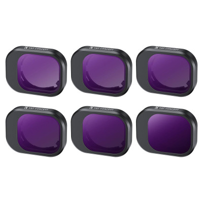 Avatar Shop|K&F Concept DJI Mini 4 Pro Set Filtre ND, 6 Bucati, ND4, ND8, ND16, ND32, ND64, ND1000|K&F Concept