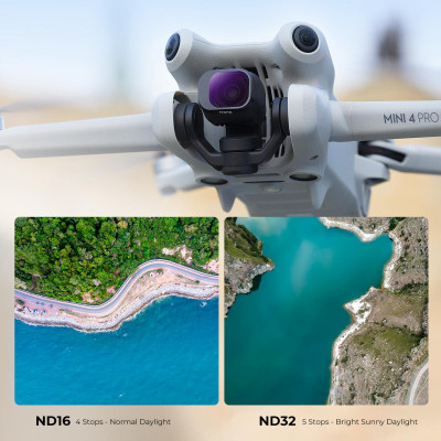 Avatar Shop|K&F Concept DJI Mini 4 Pro Set Filtre ND, 6 Bucati, ND4, ND8, ND16, ND32, ND64, ND1000|K&F Concept