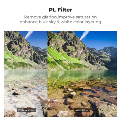 Avatar Shop|K&F Set Filtre DJI NEO 6 Piese, UV, CPL, ND8, ND16, ND32, ND64, Sticla Optica HD|K&F Concept