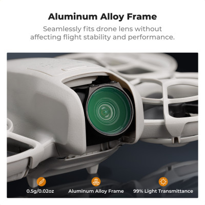 Avatar-Shop|K&F DJI NEO Filtru CPL pentru Drone, Sticla Optica AGC, Nano-Coating 28 Straturi, Waterproof, Rezistent la Zgarieturi|K&F Concept