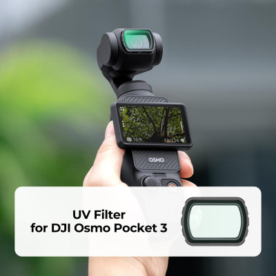 Avatar Shop|K&F Concept DJI Osmo Pocket 3 Filtru UV Magnetic, Sticla Optica AGC, 28 Straturi Multi-Coating, Montare Magnetica, Husa Inclusa|K&F Concept