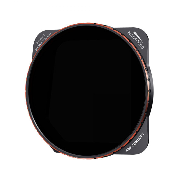 K&F Concept Filtru ND Variabil pentru DJI Mavic 3, ND64-ND1000, 1-5 Trepte, Sticla AGC Japoneza, Cadru Aluminiu 5.74g