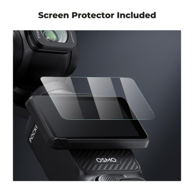 Avatar Shop|K&F Concept Filtru Magnetic Unghi Larg pentru DJI Osmo Pocket 3, FOV 112°, Sticla Optica AGC, Instalare Magnetica|K&F Concept