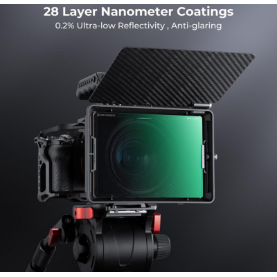 Avatar Shop|K&F ND4 Filtru Patrat ND, 2 Stops, 4x5.65 inch, Compatibil Tilta si SmallRig, Sticla Optica AGC Japoneza|K&F Concept