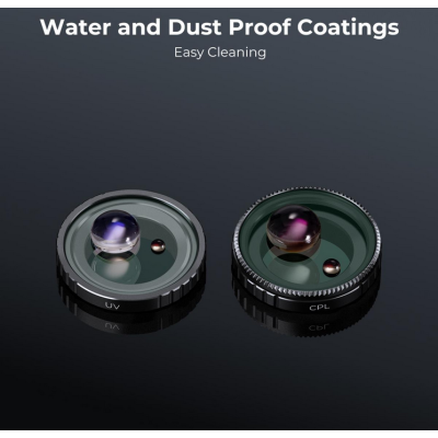 Avatar Shop|K&F Kit Filtre UV+CPL+ND4, Compatibil Insta360 GO 3S, 28 Straturi Multi-Coating, Sticla Optica AGC|K&F Concept