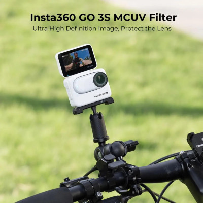 Avatar Shop|K&F MCUV Filtru de Protectie UV, Compatibil Insta360 GO 3S, 28 Straturi Multi-Cotate, Sticla AGC Importata|K&F Concept