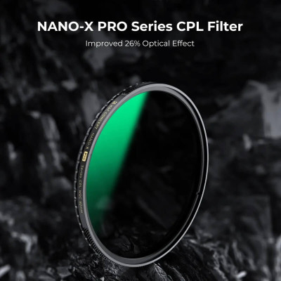 Avatar Shop|K&F 55mm Filtru CPL NANO-X Pro, Rama din Alama, Ultra-Subtire, Anti-Vignetare, Tratament 36 Straturi|K&F Concept