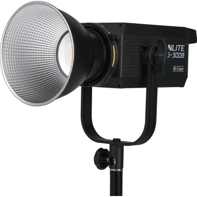 Nanlite FS-300B Lampa Video LED Studio, Putere 350W, Bi-Color, 2700K-6500K, 12 efecte...