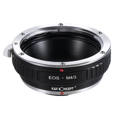 Avatar Shop|K&F Adaptor Montura Obiective Canon EF, EFS la Camere Micro 4/3 MFT, Constructie Alama si Aluminiu, Focus la Infinit|K&F Concept