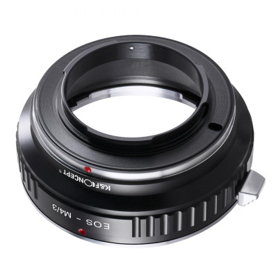 Avatar Shop|K&F Adaptor Montura Obiective Canon EF, EFS la Camere Micro 4/3 MFT, Constructie Alama si Aluminiu, Focus la Infinit|K&F Concept