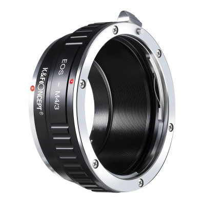 Avatar Shop|K&F Adaptor Montura Obiective Canon EF, EFS la Camere Micro 4/3 MFT, Constructie Alama si Aluminiu, Focus la Infinit|K&F Concept